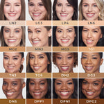 4-in-1 Sculpting Concealer Shade Chart with models