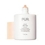 4-in-1 Skin Tint LG3 bottle with cap off on a white background 