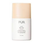 4-in-1 Skin Tint MN3 bottle with cap on against a white background 