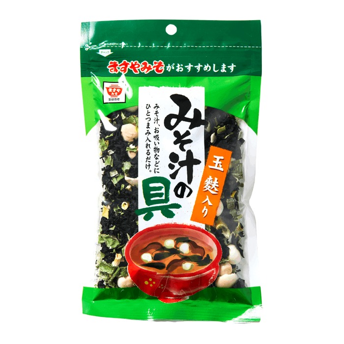 Masuya Miso – Instant-Zutaten für Miso-Suppe, 30 g