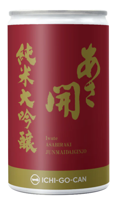 Agnavi - Jumai Daiginjo Asabiraki Canette 14% 180ml