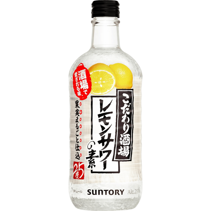 Suntory - Kodawari Sakaba Base para Lemon Sour 500ml 25%