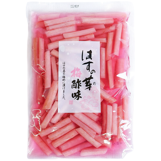 Hotaka Kanko Shokuhin - Brotes jóvenes de loto con vinagre de ciruela 150g