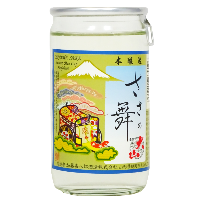 Ohyama - Sake Honjōzō Sasano Mai 15,9% 180ml