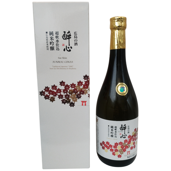 酔心  -  純米吟醸　超軟水仕込 16% 720ml