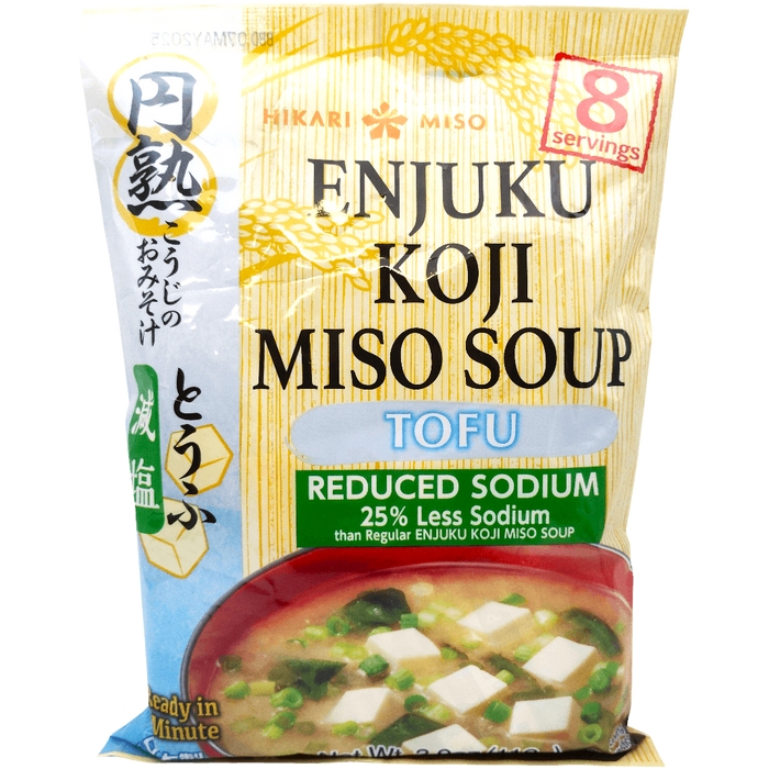 Hikari Miso - Enjuku Koji Tofu Miso-Suppe natriumarm 8x14g
