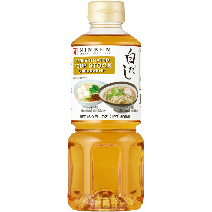 Ninben - Caldo concentrado de shirodashi 500ml