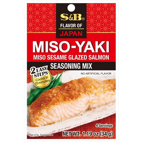 S&B - Miso-Yaki-Lachs-Gewürzmischung 34g