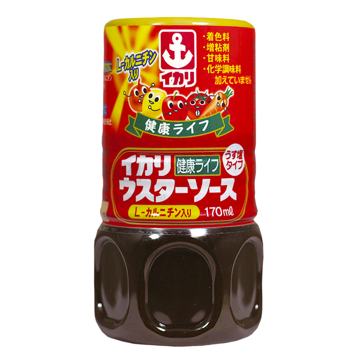 Ikari - Sauce Worcestershire pour une vie saine 170ml
