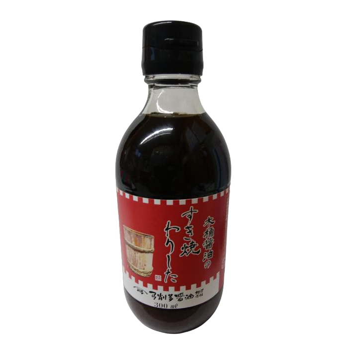 Yugeta Shoyu - Salsa para Sukiyaki a base de salsa de soja en barrica de madera 300ml