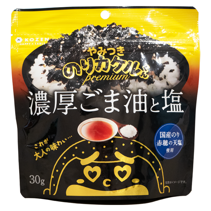 Kozen Shamen - Nori Kakeru-kun Premium mit geröstetem Sesam und Salz 30g
