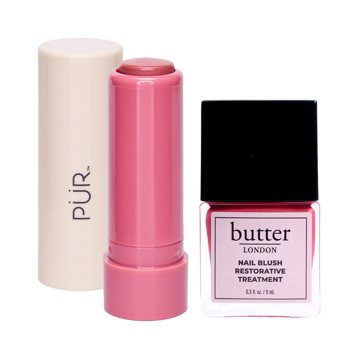 Blush Crush silo - PÜR x butter LONDON 