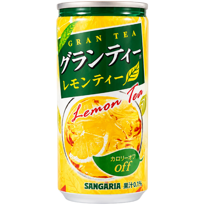 サンガリア　グランティーレモンティー缶 185g