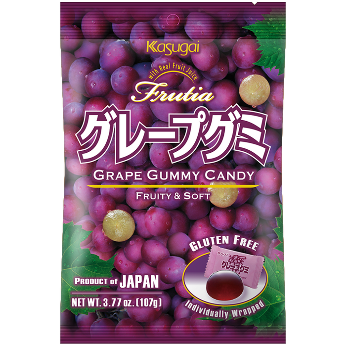 Kasugai - Gominola sabor uva 107g