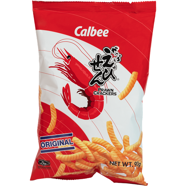 Calbee - Chips de camarón Original 90 g