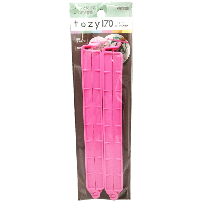 Clips pour sachets avec fermeture hermétique 2P 17cm
