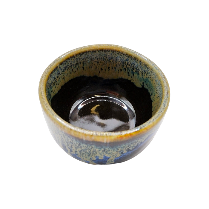 Kinyo schwarzer Sake-Becher 6 cm x 3,8 cm