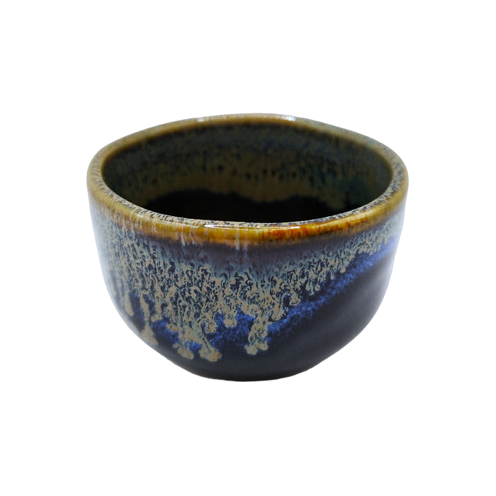 Kinyo schwarzer Sake-Becher 6 cm x 3,8 cm