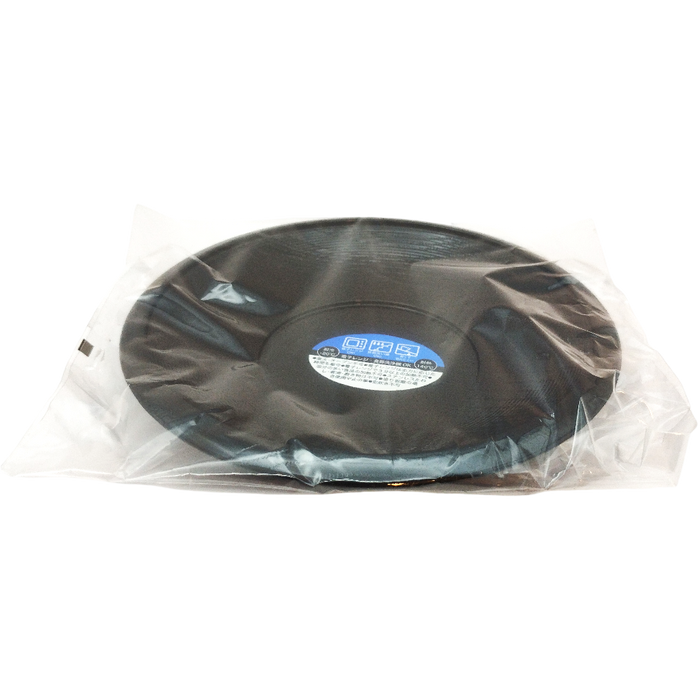 Chataku Sensuji Kuro Black Saucer 122×20 mm