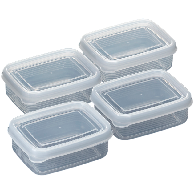 透明プラスチック容器 4P 100 ml