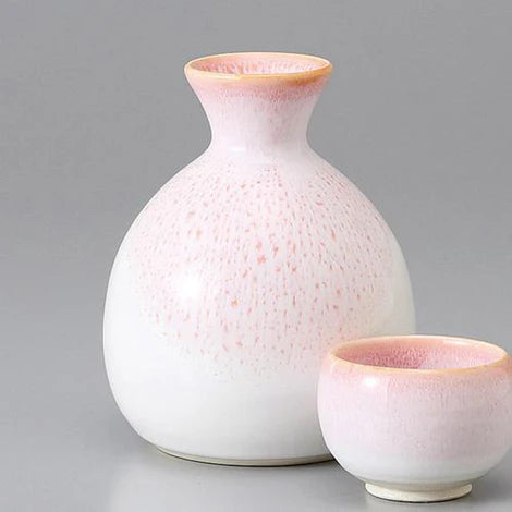 Carafe ronde à saké Cerisiers flottants 300ml