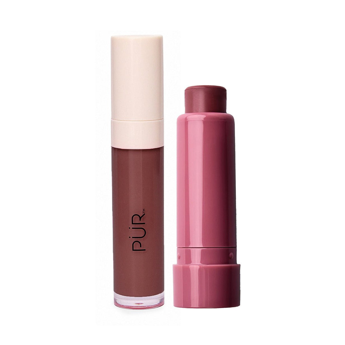 Glossy Lip Tint & Silky Tint Duo - PÜR Beauty