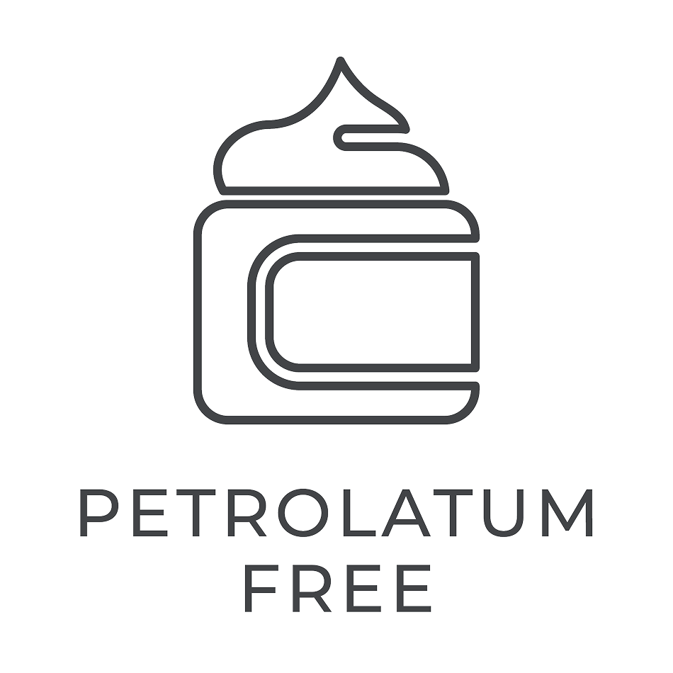 Petrolatum Free Icon - container and petrolatum outline