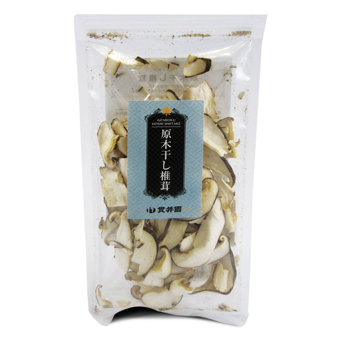 Champiñones Nukui en Genboku Hoshi Shiitake Slice - 15 g