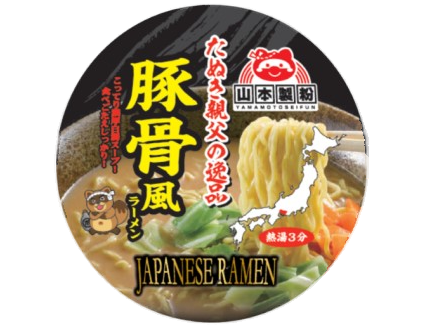 Yamamoto - Tanuki Oyaji ramen tonkotsu cup 91g