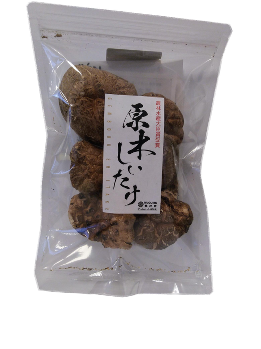 Nukui en - Ganzer getrockneter Shiitake-Pilz 40g