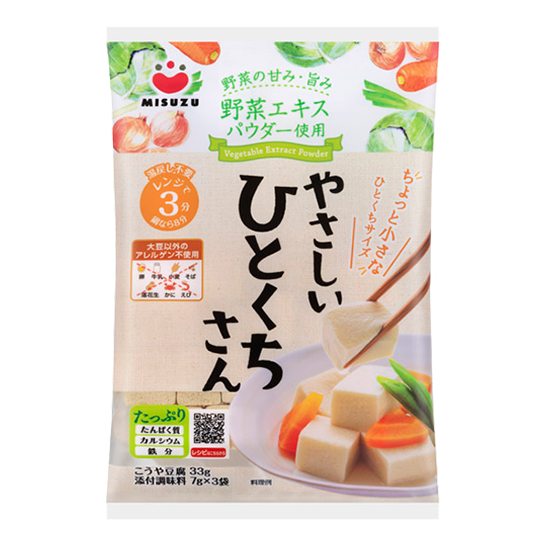 Tofu déshydraté assaissoné 66g