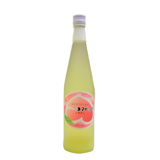 Kamikokoro Momoshu Licor de pesca blanco japonés 8% 0.5L