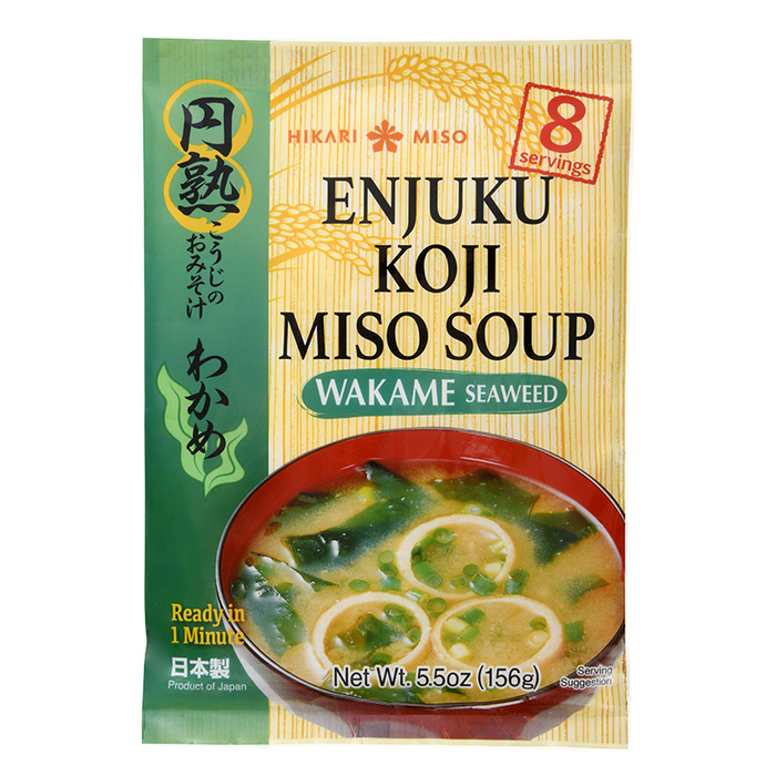 Hikari miso - Enjuku sopa miso wakame 8x19.5g