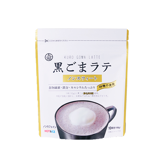 九鬼　黒ごまラテノンスウィート 100g