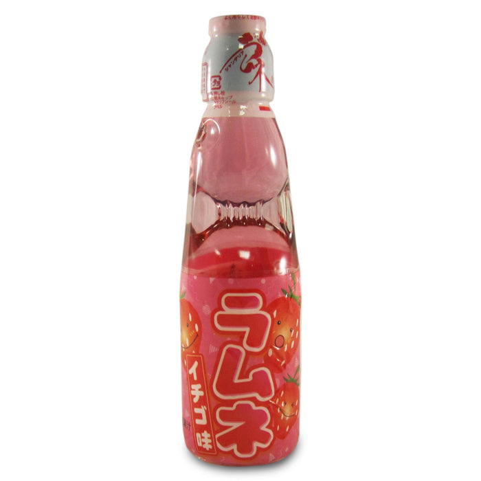 Hata Kosen - Japanische Limonade Ramune Strawberry 200ml
