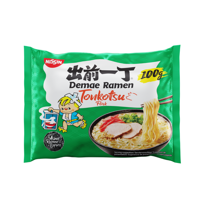 日清　出前一丁　とんこつ 100g/500ml