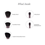 Brushing Act 5 Piece Makeup Brush Set - PÜR Beauty