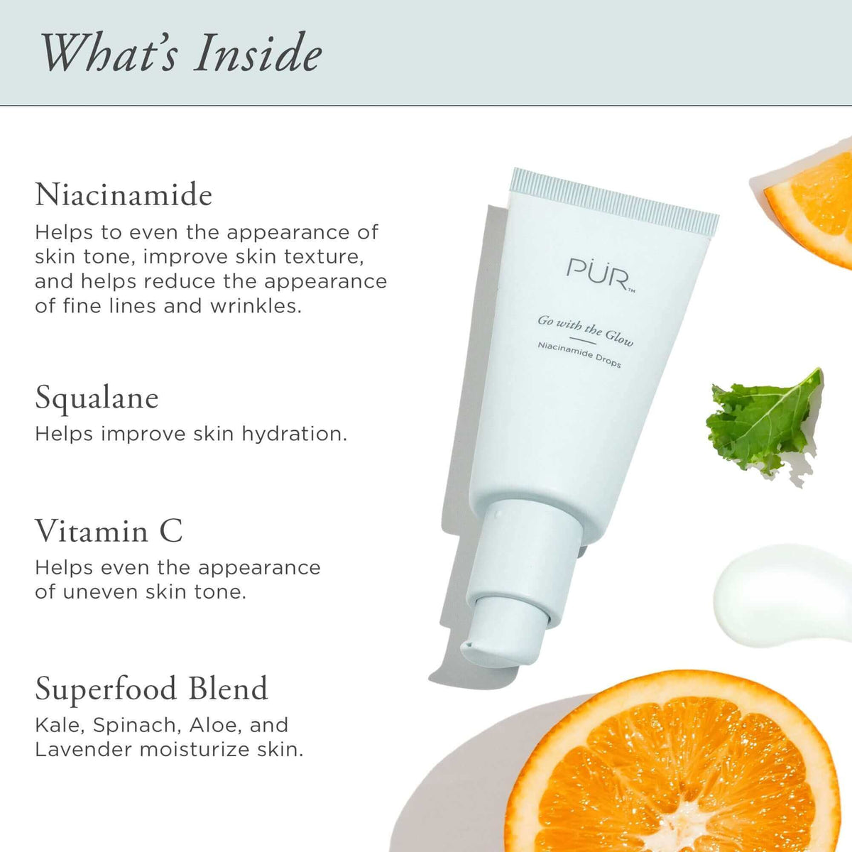 Go with the Glow Niacinamide Drops - PÜR Beauty