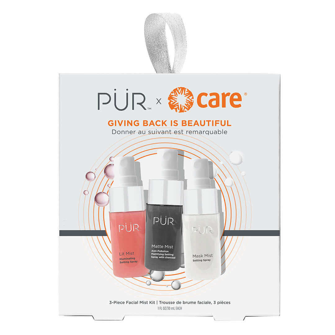 PÜR x CARE 3 - Piece Facial Mist Kit - PÜR Beauty