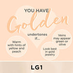 LG1 Shade Skin Tone Information 